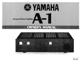 Yamaha A-1 Manuale del proprietario