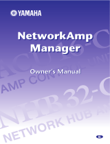 Yamaha NetworkAmp Manager Manuale del proprietario