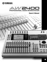 Yamaha AW2400 Manuale utente