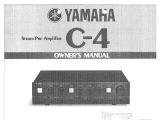 Yamaha C-4 Manuale del proprietario