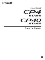 Yamaha CP4 Stage Manuale del proprietario
