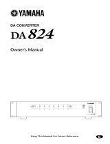 Yamaha DA824 Manuale utente
