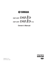 Yamaha DSP1D Manuale del proprietario