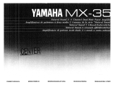 Yamaha MX-35 Manuale del proprietario