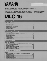 Yamaha MLC-16 Manuale del proprietario