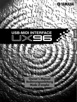 Yamaha UX96 Manuale utente