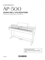 Casio AP-500 Manuale utente