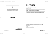 Casio CT-X3000 Manuale utente