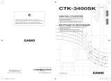 Casio CTK-3400 Manuale utente