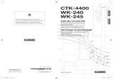 Casio WK-240 Manuale utente