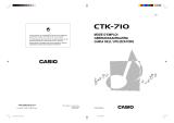 Casio CTK-710 Manuale utente