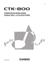 Casio CTK-800 Manuale utente