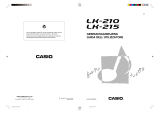 Casio LK-215 Manuale utente