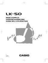 Casio LK-50 Manuale utente