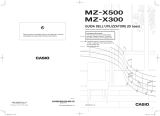 Casio MZ-X300 Manuale utente