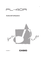 Casio PL-40R Manuale utente