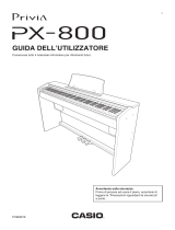 Casio PX-800 Manuale utente