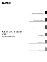 Kawai CS3 Manuale del proprietario