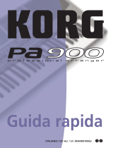 Korg Pa900 Guida utente