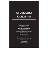 M-Audio Code 49 Guida utente