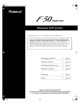 Roland F-50 Manuale utente