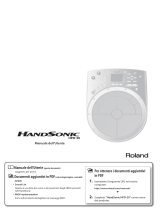 Roland HandSonic HPD-20 Manuale utente