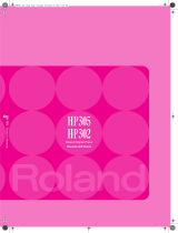 Roland HP-302 Manuale utente