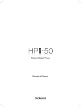 Roland HPi-50 Manuale utente