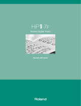 Roland HPi-7F Manuale utente