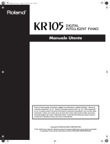 Roland KR-105 Manuale utente