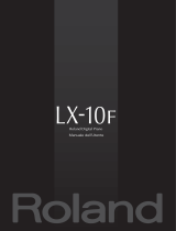 Roland LX-10F Manuale utente