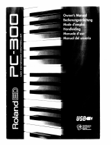 Roland PC-300 Manuale del proprietario