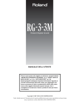 Roland RG-3M Manuale utente