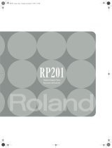 Roland RP-201 Manuale utente