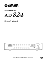 Yamaha AD 824 Manuale del proprietario