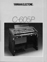 Yamaha C605P Manuale del proprietario