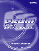 Yamaha DRUM Pro DD-55C Manuale del proprietario