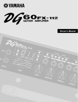 Yamaha DG60FX-112 Manuale utente