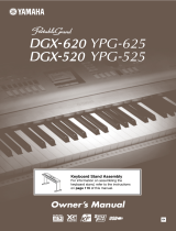 Yamaha YPG-525 Manuale del proprietario