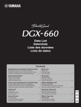 Yamaha DGX-660 Scheda dati
