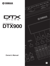 Yamaha DTX-900 Manuale del proprietario