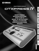 Yamaha DTXPRESS IV Manuale del proprietario