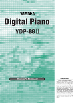 Yamaha YDP-88II Manuale utente