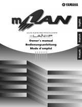 Yamaha mLAN8P Manuale del proprietario