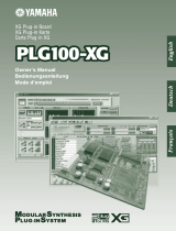 Yamaha PLG100-XG Manuale del proprietario