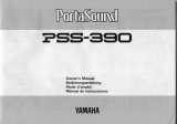 Yamaha PSS-390 Manuale del proprietario