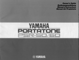 Yamaha PSR-60 Manuale del proprietario