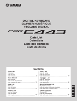 Yamaha PSR-E443 Manuale del proprietario