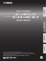 Yamaha PSR-EW400 Manuale utente