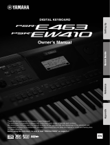 Yamaha PSR-EW410 Manuale del proprietario